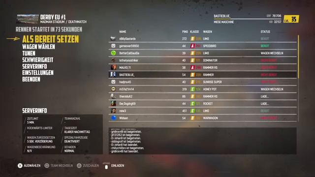Wreckfest Online - Deathmatches #3 (PS4) смотреть онлайн
