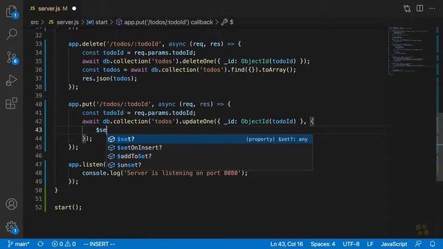 16 Updating Data in MongoDB || Full Stack React Development смотреть онлайн