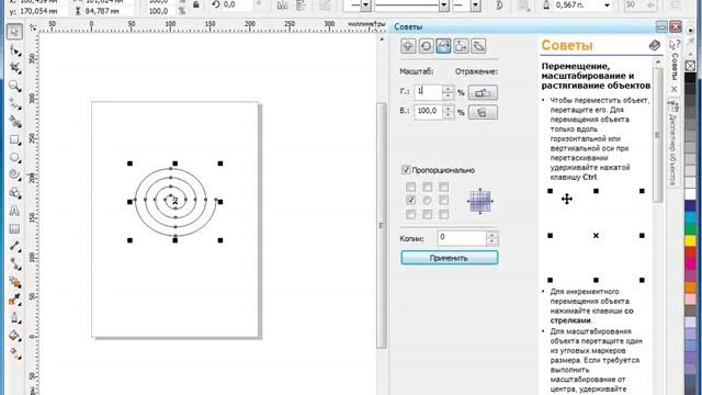 Corel Draw X5 для начинающих. Изменение размера объектов (4.6) смотреть онлайн