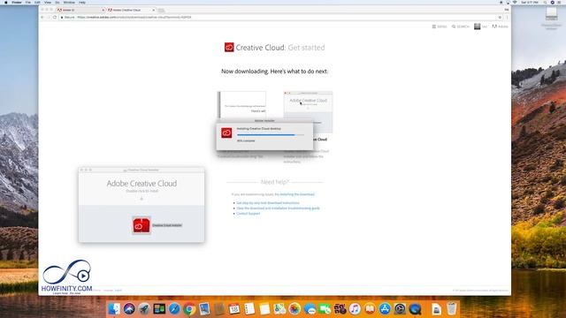 How to Install Adobe CREATIVE CLOUD and Any Adobe App (Photoshop, Premiere) смотреть онлайн