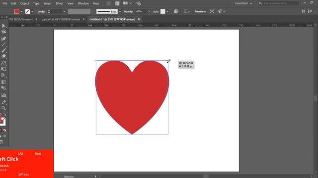 Draw a Heart Pulse icon in Adobe illustrator CC 2017 смотреть онлайн