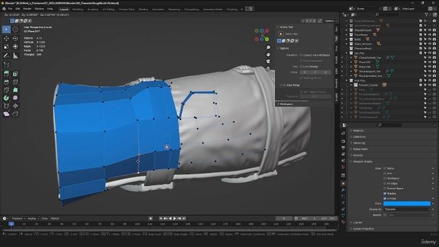 86. Forearm Armor Retopology Pt. 2