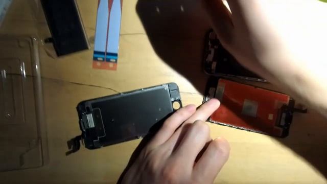 iPhone 6s / 6 wymiana wyświetlacza ekranu touch ID kamery przedniej смотреть онлайн