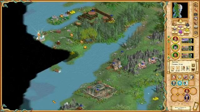 Прохождение Heroes Of Might And Magic IV: The Gathering Storm. Часть 1. Повелители Магии
