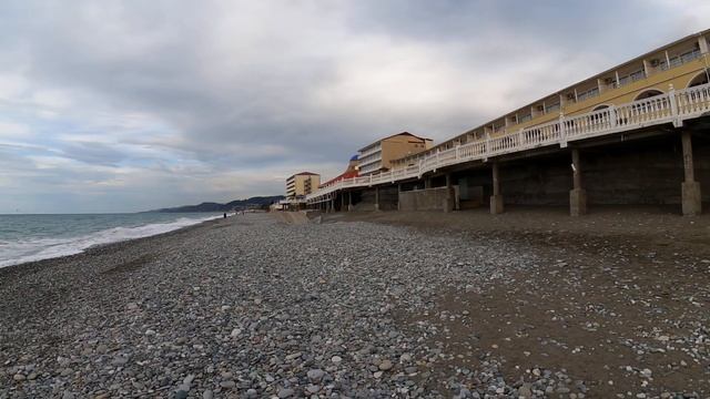 Горный воздух, Лоо . Прогулка к просторному пляжу! Декабрь 2021.?ЛАЗАРЕВСКОЕ СЕГОДНЯ?СОЧИ. смотреть онлайн