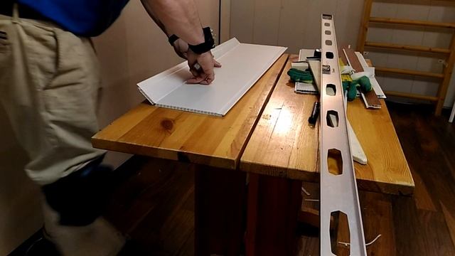 ПВХ панели, резка, монтаж, некоторые особенности приобретения Ч1 Делаю сам 4 смотреть онлайн