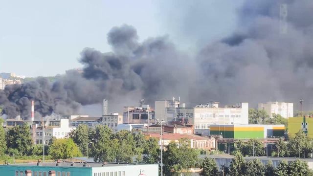 Пожар в Нижнем Новгороде смотреть онлайн