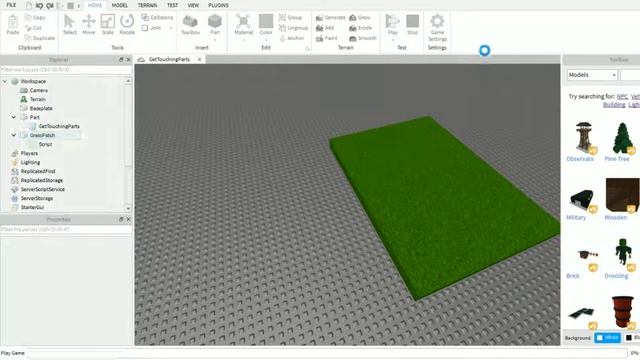 Touched Events - Roblox Studio Tutorials смотреть онлайн
