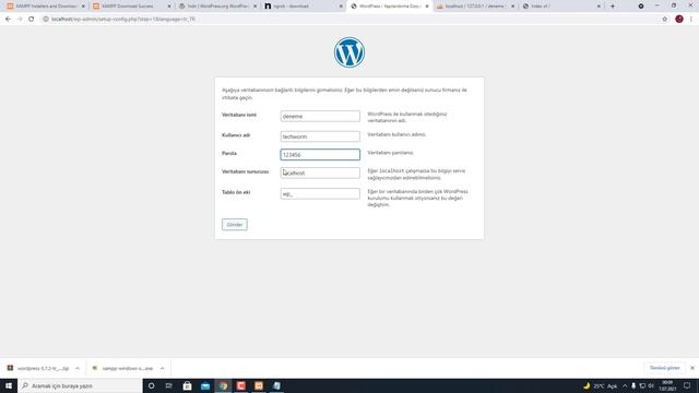 XAMPP ile WordPress Kurulumu | Bilgisayardan Ücretsiz Web Sitesi Kurma! смотреть онлайн