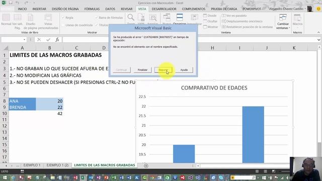 Que hago cuando la macro arroja un error смотреть онлайн
