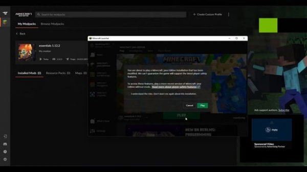 How To Install Essential Mod Minecraft (Minecraft Essential Tutorial)