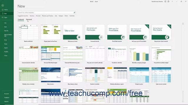 Microsoft Excel 2019 & 365 Training for Lawyers: Creating New Workbooks from Saved Templates смотреть онлайн