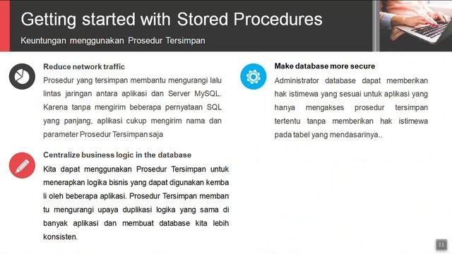 Introduction to MySQL Stroed Procedure смотреть онлайн