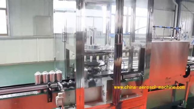 QGQ Fully Automatic Aerosol Filling Machine