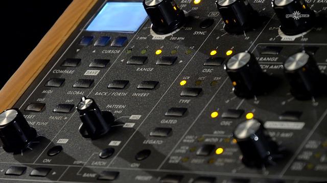 Moog Subsequent 37 Analog Synthesizer | Gear4music demo смотреть онлайн