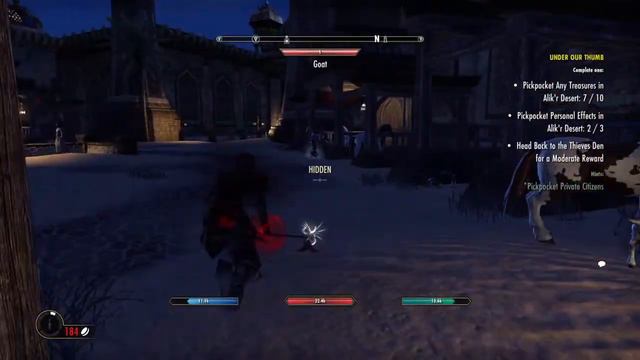 The Elder Scrolls Online: Pickpocketing Thief смотреть онлайн