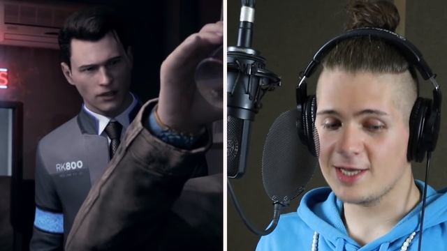 Голос КОННОРА из Detroit Become Human - Пётр Коврижных| 28 УДАРОВ НОЖОМ! смотреть онлайн
