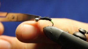 Черная Убийца.Мушка которая работает всегда!Как связать мушку на Хариуса.