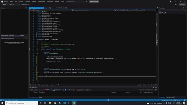 Tutorial C# - WPF | Pie Chart - Live Charts смотреть онлайн