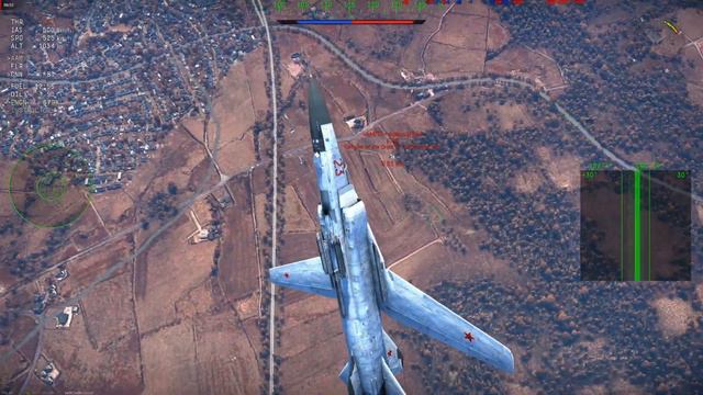 War Thunder MiG-23M Ace game 6 kills смотреть онлайн