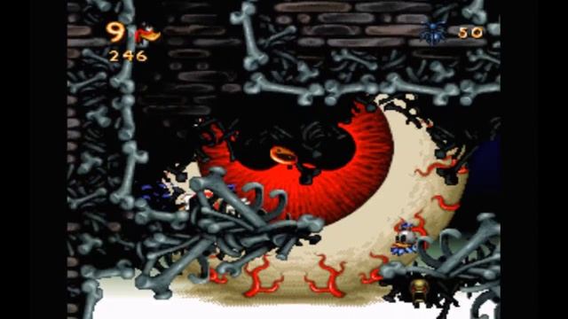 Super Nintendo (Snes) 16-bit Donald Duck Cold Shadow Level 7 The Realm Of The Dead (Царство Мертвых)