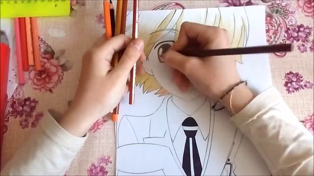 Быстрая рисовка. Ханинодзука Мицукуни/Хост клуб оранской школы смотреть онлайн