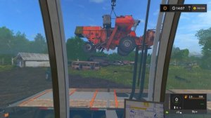 ПОЕХАЛ НА УБОРКУ УРОЖАЯ! ЗАКОНЧИЛАСЬ СОЛЯРА ПО ДОРОГЕ!  FARMING SIMULATOR 17