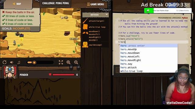 CodeCombat Solutions | Challenge: Pong Pong [Python] смотреть онлайн