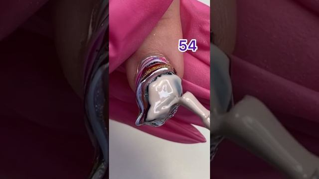 100 слоев гель-лака??? #ногти #треш #дизайнногтей #маникюр смотреть онлайн