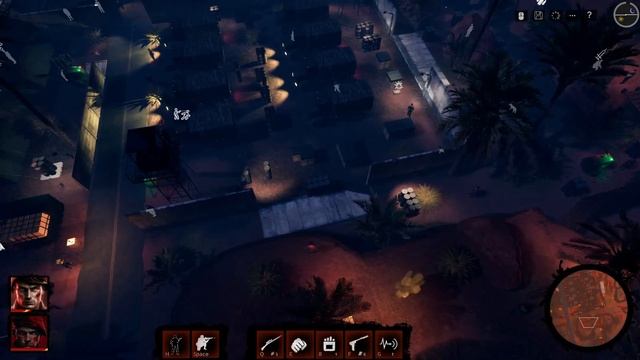 Gameplay of Commandos like real time tactics game RED GLARE смотреть онлайн