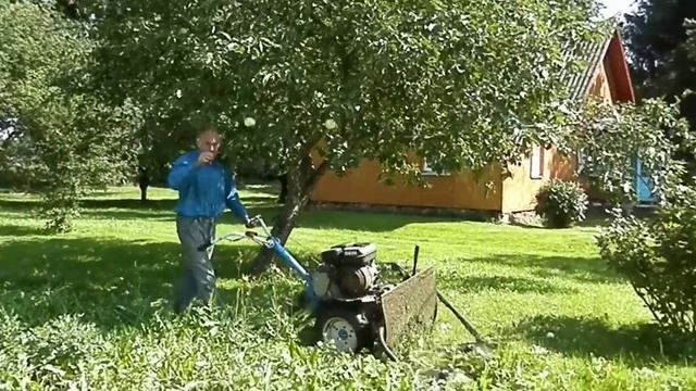 Padvarniai - zoles pjovimas su motobloku NEVA смотреть онлайн