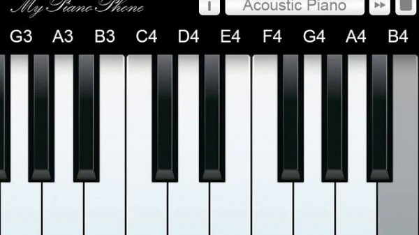 Romance - Play from My Piano Phone