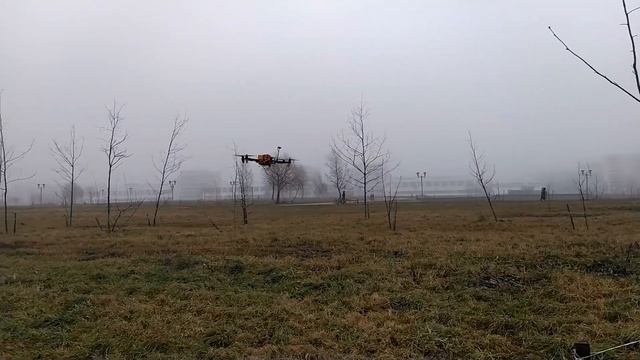 Первый полёт гексакоптера с полётником Matek смотреть онлайн