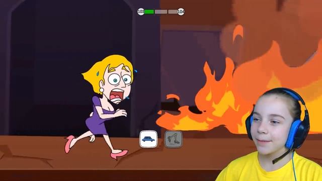 МЫ ДОЛЖНЫ СПАСТИ ДЕВУШКУ Игра на телефоны андроид Save the girl смотреть онлайн