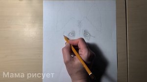 Как нарисовать овчарку карандашом поэтапно