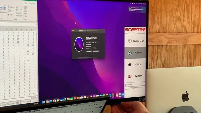 Sceptre 35 Inch Curved UltraWide 21: 9 LED Creative Monitor QHD 3440x1440 Frameless AMD F B0812DKDD смотреть онлайн