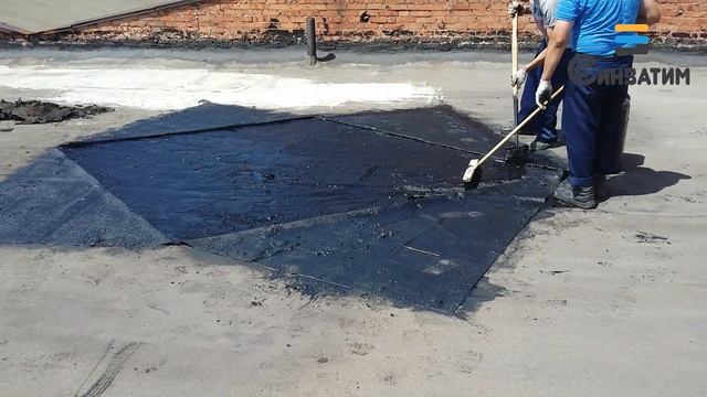 ремонт пузырей на мягкой кровле мастикой Синзатим смотреть онлайн