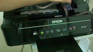 Epson XP-207 Замените картридж. Сброс ошибки
