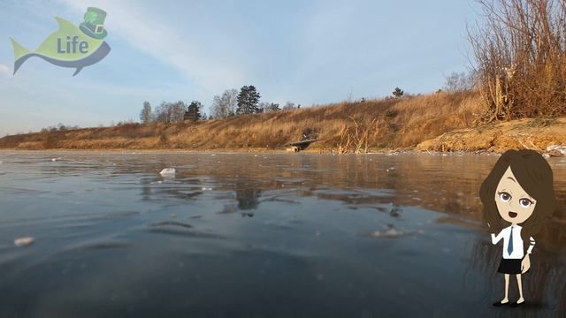 При какой температуре вода в реке и пруду замерзает так, что по ней можно ходить? смотреть онлайн