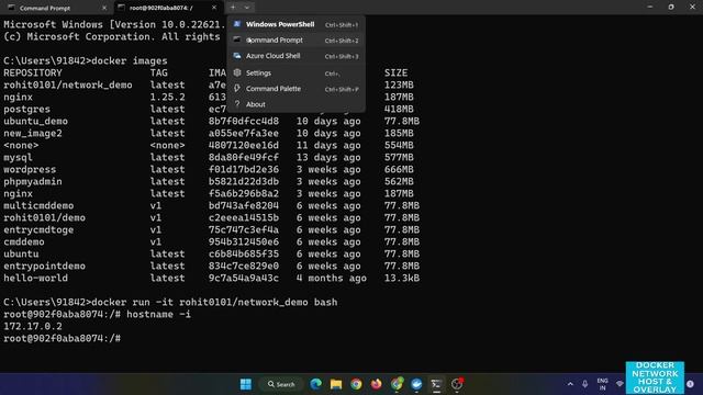 Docker Host Network and Overlay Networks Explained смотреть онлайн