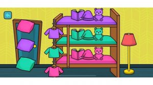 BIMI BOO ,развивающие игры для детей, логическое мышление.Игра с размерами.