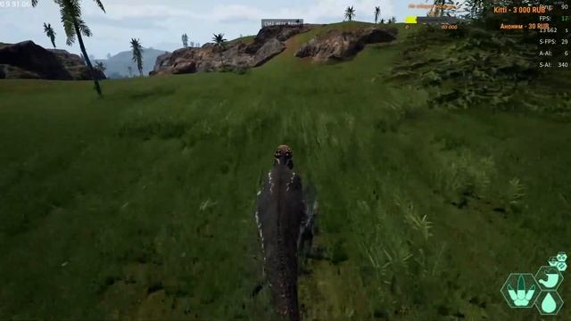 THE ISLE EVRIMA. КУСЬ НА 11К ПОДПИСЧИКОВ. СТРИМ. AGE of DINO смотреть онлайн