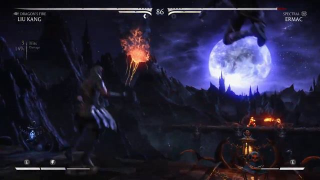 BRUTALITY Mortal Kombat XL - Liu Kang VS Ermac | Playstation 4 смотреть онлайн