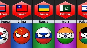 ВРАЖДУЮЩИЕ НАЦИИ ВО ВСЕМ МИРЕ!!!