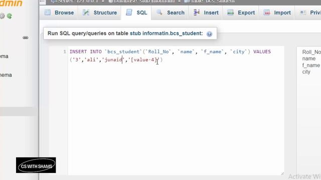 how to Insert Multiple Rows data Into database in MySQL, Database Tutorial for Beginners #5 смотреть онлайн