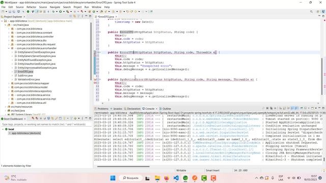 SPRING BOOT + ANGULAR + POSTGRESQL #26 Errores y Excepciones en Java parte II. смотреть онлайн