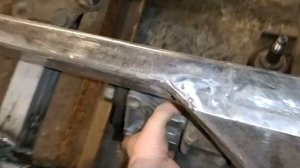 Передняя балка на минитрактор классика