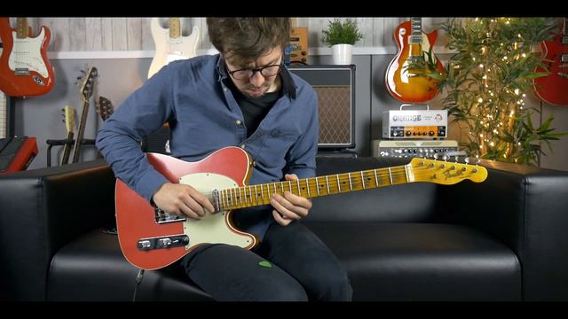 Fender Custom Shop 2019 LTD Postmodern Telecaster Journeyman Relic, Aged Fiesta Red смотреть онлайн