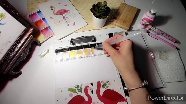 Обзор акварельных красок металлики от Superior золотые оттенки. Suluboya Artzone metalik renkler. смотреть онлайн