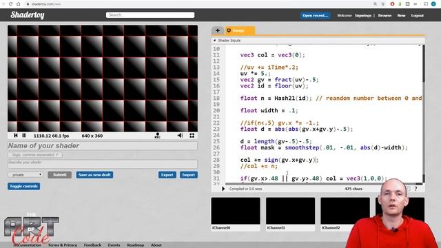 Shader Coding: Truchet Tiling Explained! смотреть онлайн